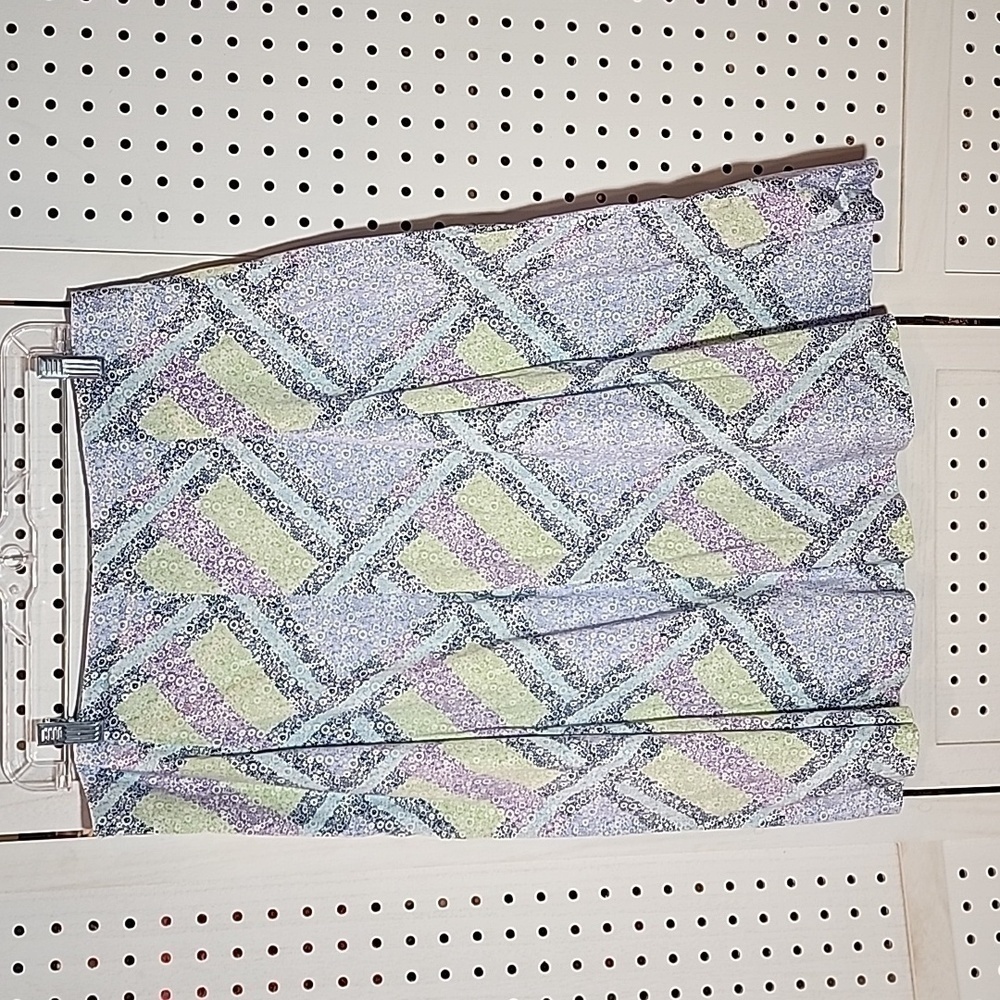 Talbots Size 14 Multi-Colored Geometric Print Lig… - image 5